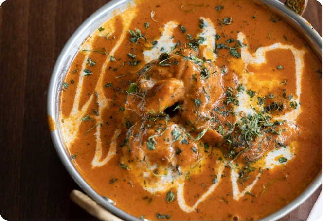 Delicious Butter Chicken - Signature Dish at RARA Kew