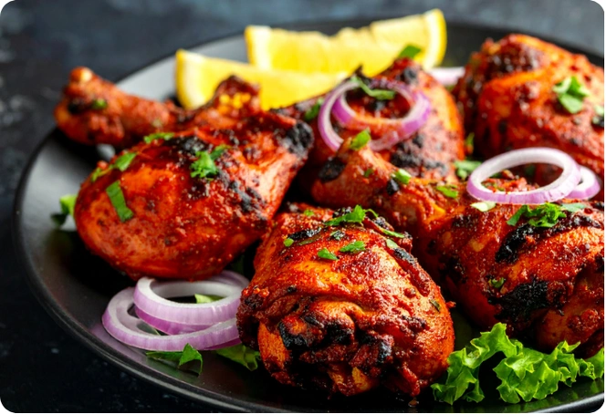 Delicious Tandoori Chicken - Signature Dish at RARA Kew